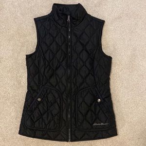 Eddie Bauer Black Women’s Quilted Vest S
